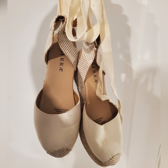 Serra Espadrilles Ladies Sandals Size 10 - Picture 5 of 8